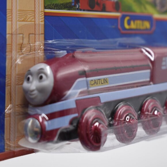 Caitlin & Tender King of the Railway Thomas & Friends Wooden Engine Trains New - Picture 2 of 9